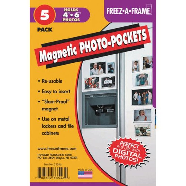 Freeze-A-Frame Freeze-A-Frame flex Magnet 4x6 5 Pack