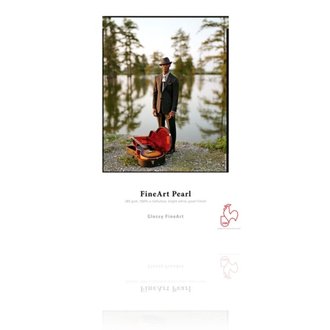 Hahnemuhle Hahnemuhle Fine Art Pearl, Fiber Based, Bright White Inkjet Paper, 285gsm, 8.5x11", 25 Sheets *