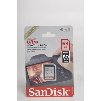 Sandisk Sandisk 64GB Ultra SD Card