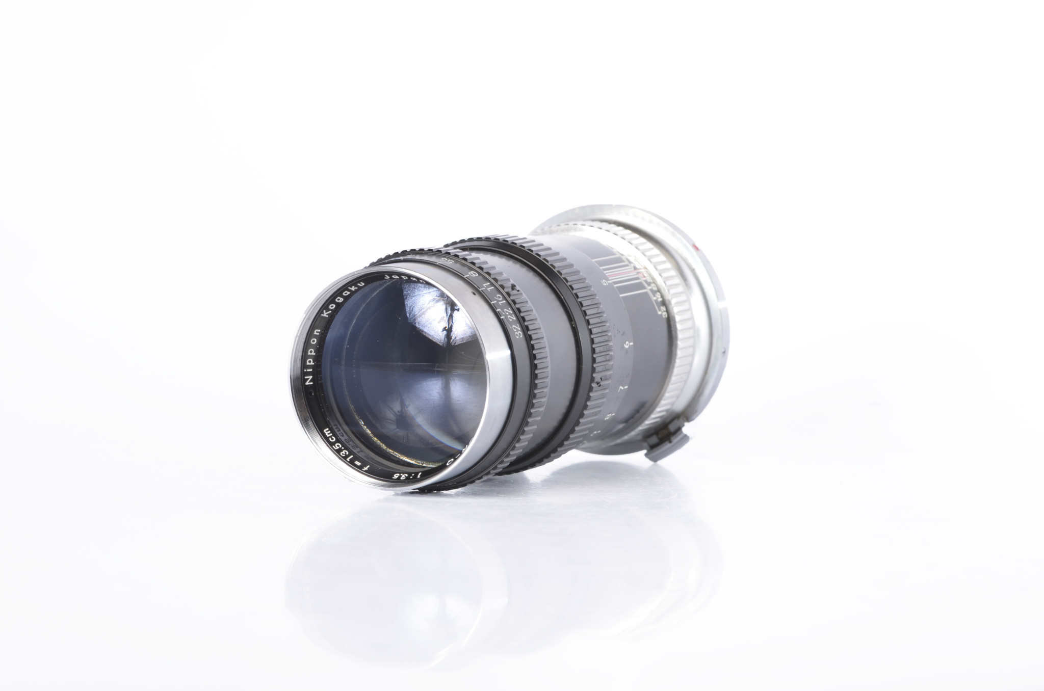 Nippon Kogaku Nikkor-Q 13.5cm (135mm) f/3.5 - S Mount Lens - LeZot