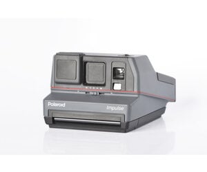 Polaroid 600 Impulse Lustre Gray Instant Film Camera
