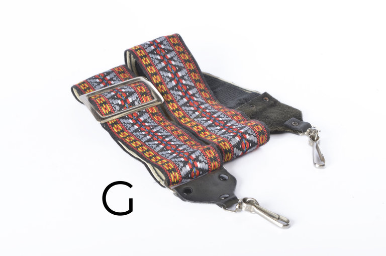 Wide Vintage Camera Strap