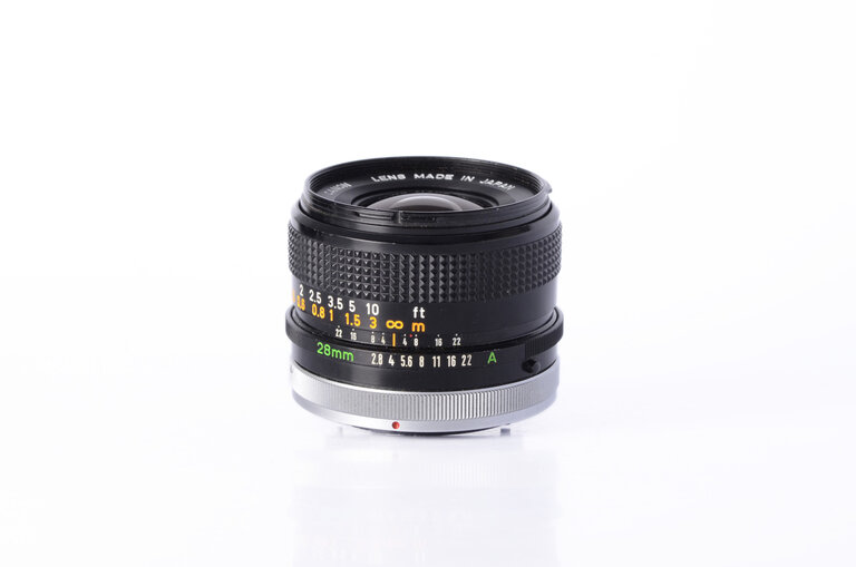 Canon Canon FD 28mm f/2.8  SC * Breech Lock Lens