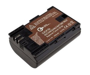 Batteria Ricaricabile LP-E6N 2600mAh Per Canon EOS 5D, 6D, 7D, R5, R6 E Altri – Con Chip Informativo