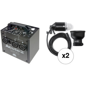 Profoto PROFOTO ACUTE 2 1200 POWER PACK W/TWO ACUTE  LAMPHEADS
