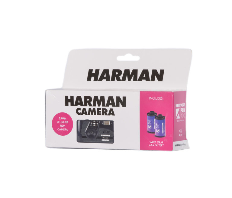 Harman Harman Reusable Camera + 2 Rolls of Kentmere