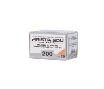 Arista EDU 200 ASA Ultra 35mm 135-36exp B&W Film *
