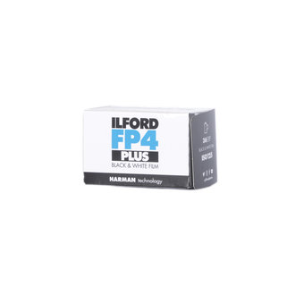 Ilford Ilford FP4 Plus 125 ISO, B&W 35mm Film (36 Exposure) Ilford Ilford FP4 Plus 125 ISO, B&W 35mm Film (36 Exposure)