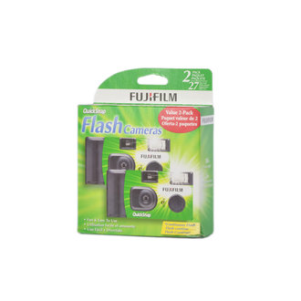 Fujifilm 2 Pack - Fujifilm Quicksnap Flash 400 Disposable 35mm Single Use Film Camera * Fujifilm 2 Pack - Fujifilm Quicksnap Flash 400 Disposable 35mm Single Use Film Camera *