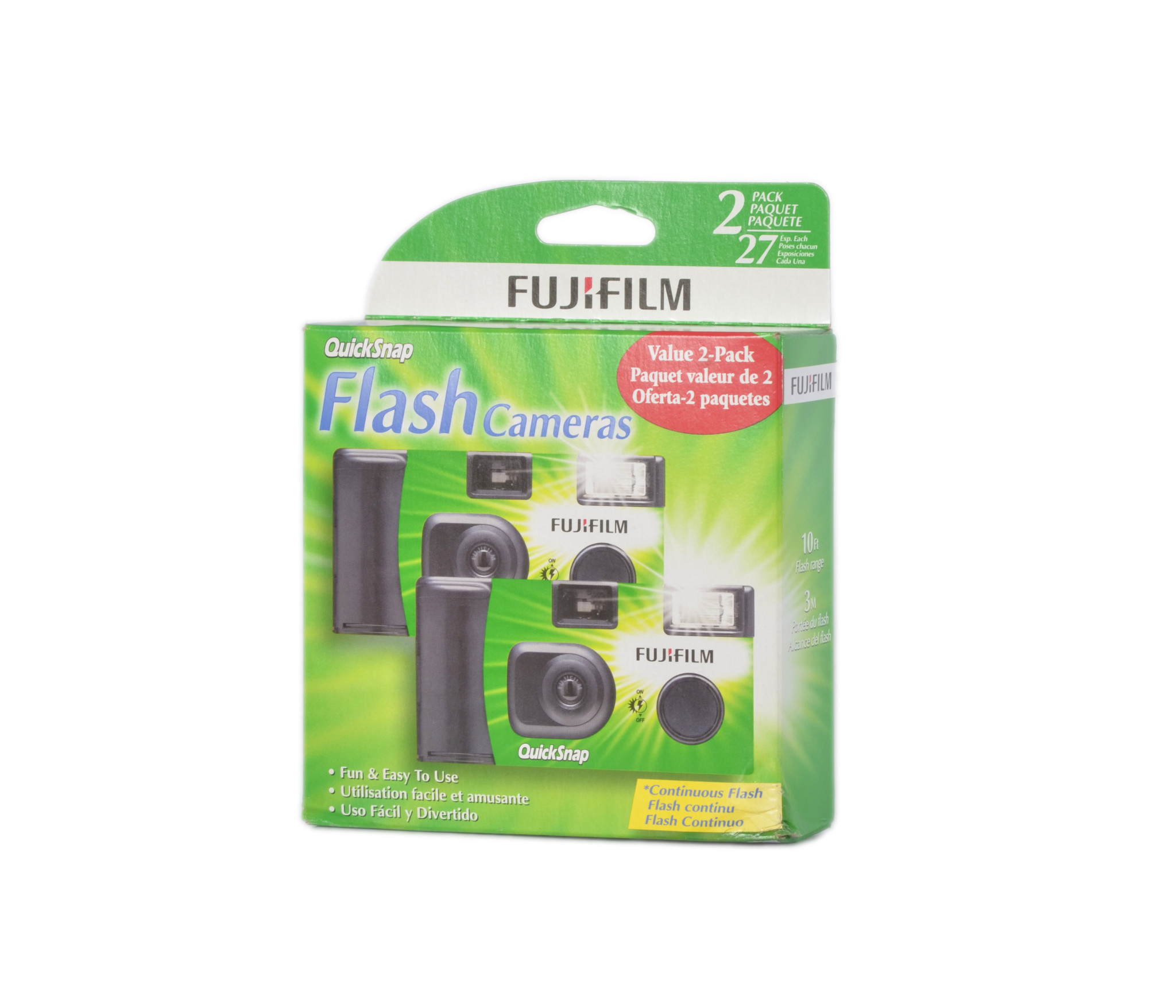 climax Marxistisch blijven 2 Pack - Fujifilm Quicksnap Flash 400 Disposable 35mm Single Use Film Camera  * - LeZot Camera | Sales and Camera Repair | Camera Buyers | Digital  Printing