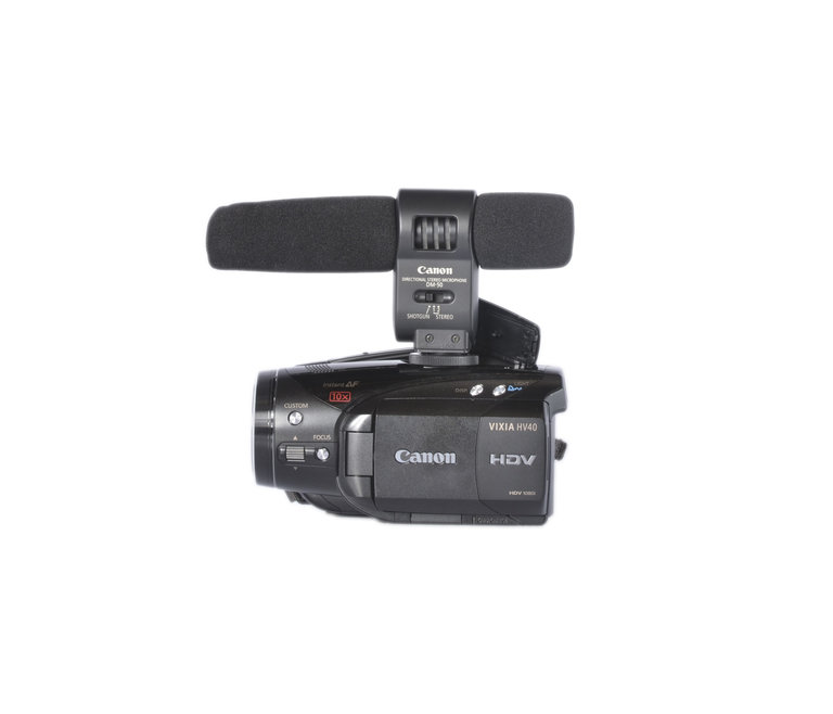 Canon Canon Vixia HV30 Camcorder w/ Directional Stereo Mic