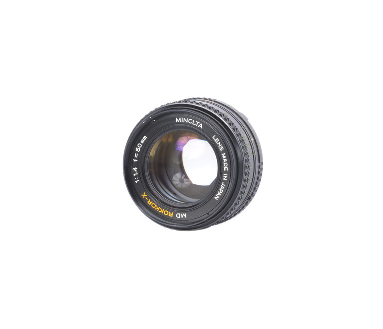 Minolta Minolta 50mm F/1.4 Rokkor-X MD Manual Focus Lens