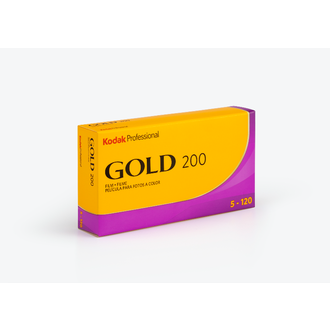 Kodak Kodak Gold 200 ASA 120 Film - Pro Pack (5 Rolls) Kodak Kodak Gold 200 ASA 120 Film - Pro Pack (5 Rolls)