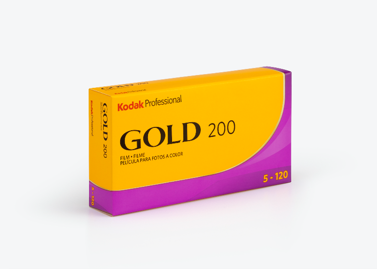Kodak Kodak Gold 200 ASA 120 Film - Pro Pack (5 Rolls)