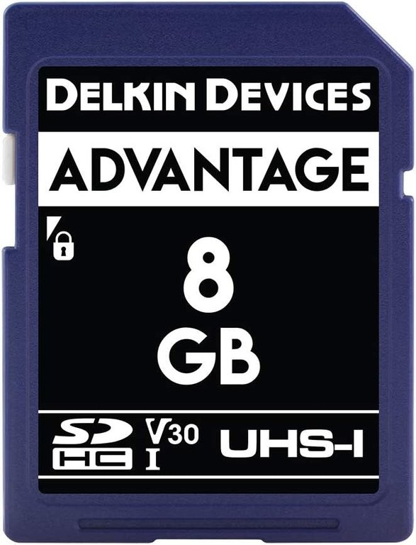 Delkin Delkin Advantage 8GB SD UHS-I Memory Card