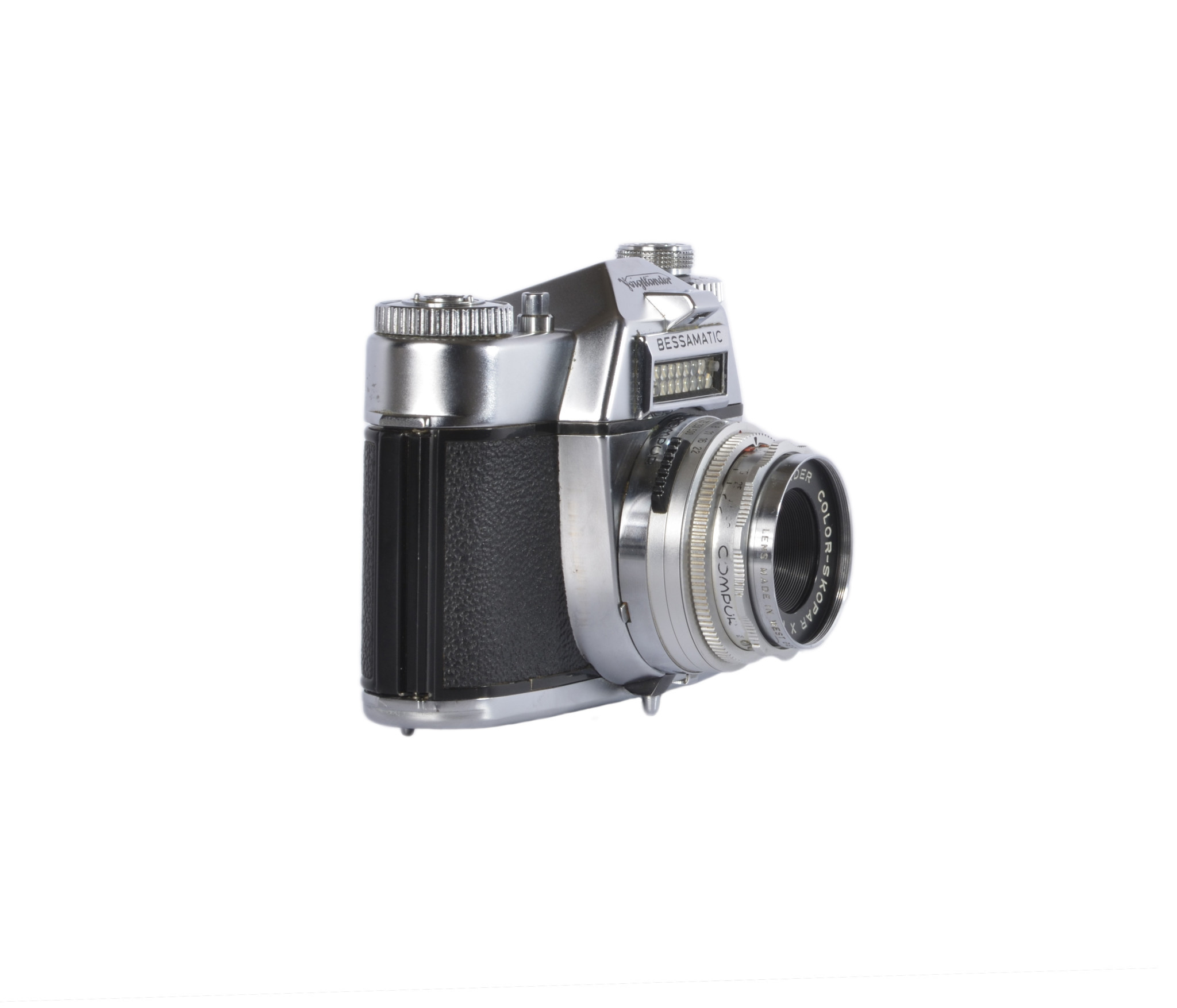 Voigtlander Bessamatic Deluxe with Color-Skopar-X 50mm f/2.8 LeZot Camera  Sales and Camera Repair Camera Buyers Digital Printing