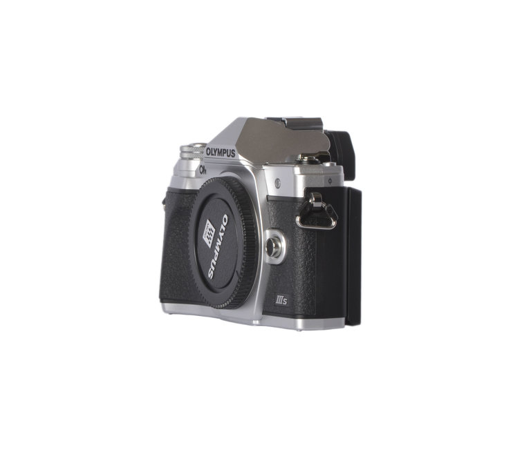 Olympus Olympus OM-D E-M10 Mark III S Mirrorless MFT Digital Camera Body, Silver