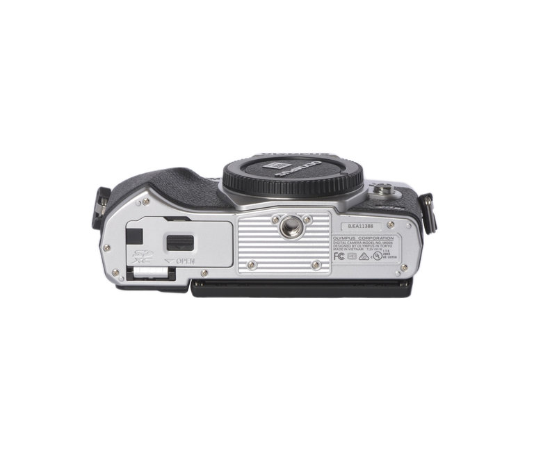 Olympus Olympus OM-D E-M10 Mark III S Mirrorless MFT Digital Camera Body, Silver