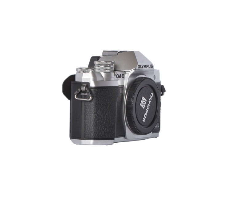 Olympus Olympus OM-D E-M10 Mark III S Mirrorless MFT Digital Camera Body, Silver