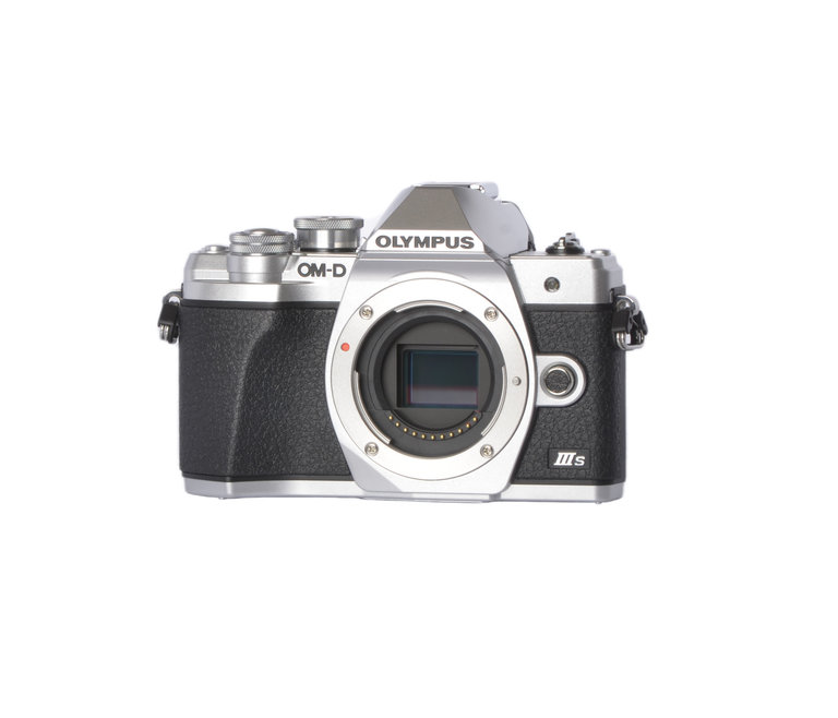 Olympus Olympus OM-D E-M10 Mark III S Mirrorless MFT Digital Camera Body, Silver