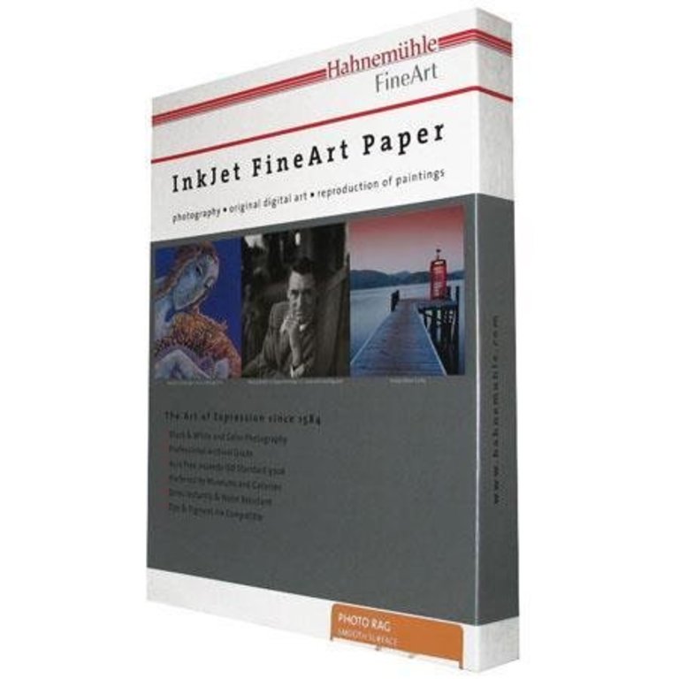 Hahnemuhle Hahnemuhle Matte Photo Rag, 100 % Rag Smooth White Inkjet Paper, 19 mil., 308 g/mA, 8.5x11", 25 Sheets