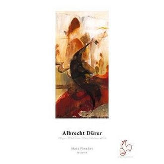 Hahnemuhle Hahnemuhle Albrecht Durer, 50% Rag, Textured Matte Surface, Natural White Inkjet Paper, 210 gsm, 13x19" 25 Sheets Hahnemuhle Hahnemuhle Albrecht Durer, 50% Rag, Textured Matte Surface, Natural White Inkjet Paper, 210 gsm, 13x19" 25 Sheets