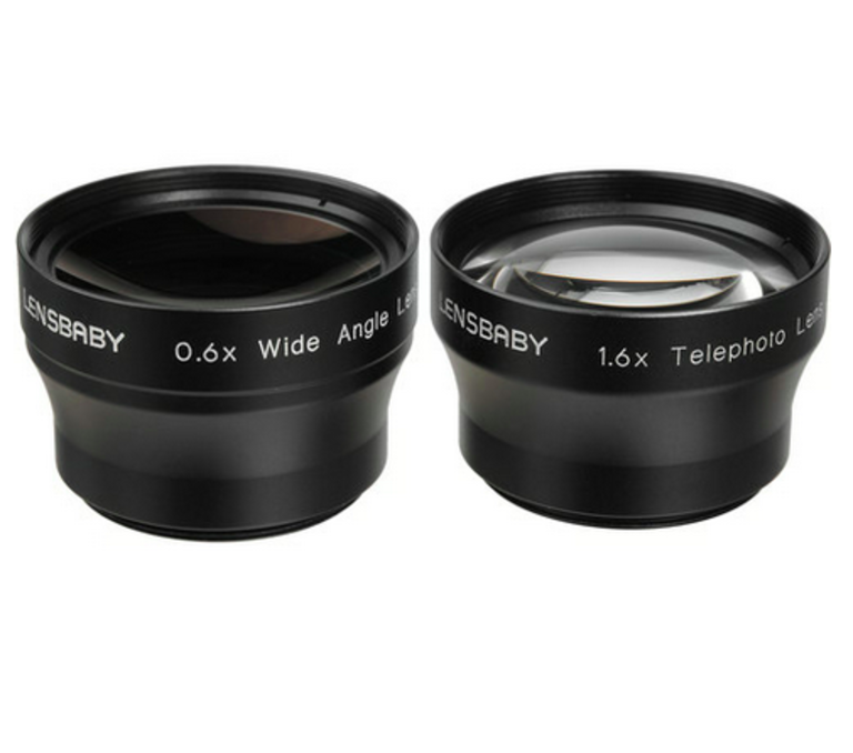 Lensbaby Lensbaby 1.6x Telephoto Lens & .6x Wide angle Kit