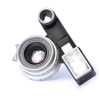 Leica Leica 35mm f/2 Summicron M-Mount Lens (Ver 1), Chrome {39} 11108 with Rangefinder Optics