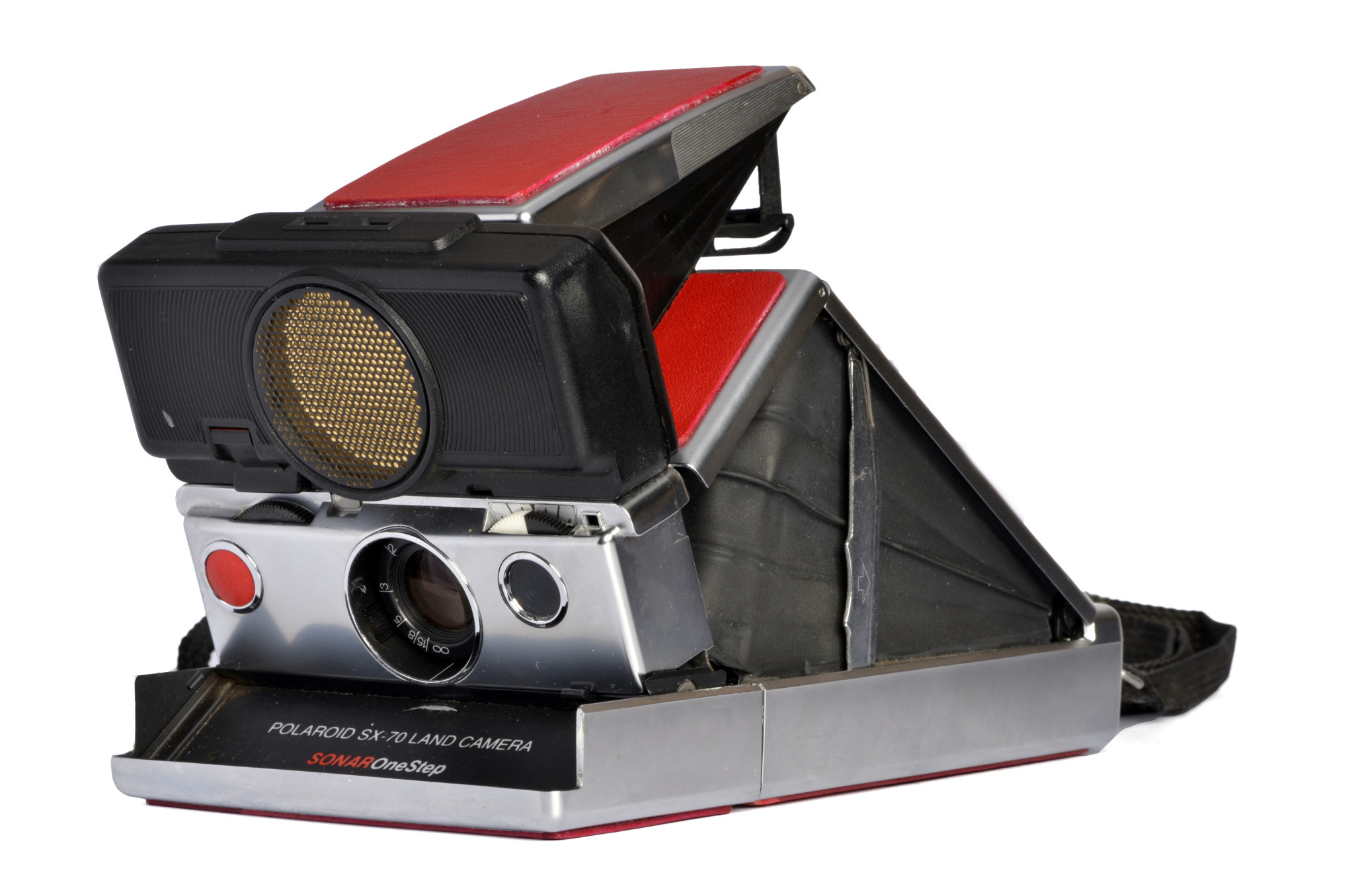 Polaroid SX-70 Sonar One Step (Red)