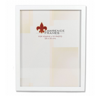 Lawrence Lawrence White Wood 8x10 Frame