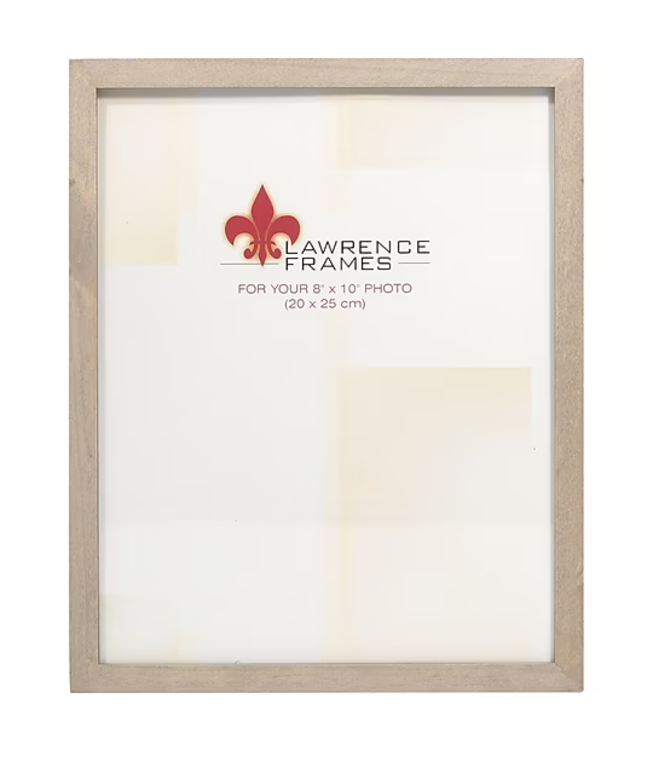 Lawrence Grey Wood 8x10 Frame Lawrence