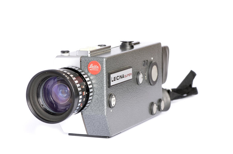 Leica Leitz Leicina Super 8mm Movie Camera w/ Case