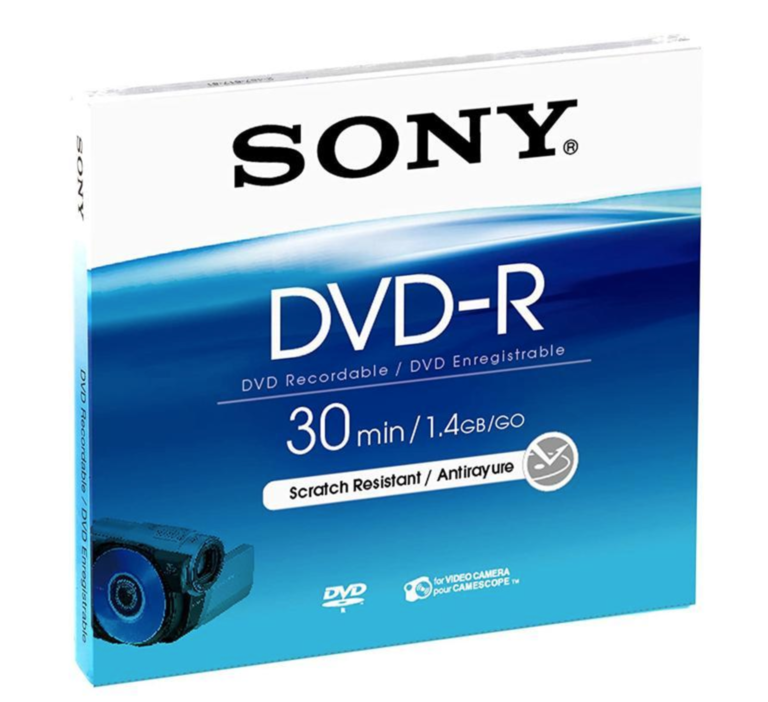 Sony Sony Handycam DVD-RW Mini 8cm Single sided