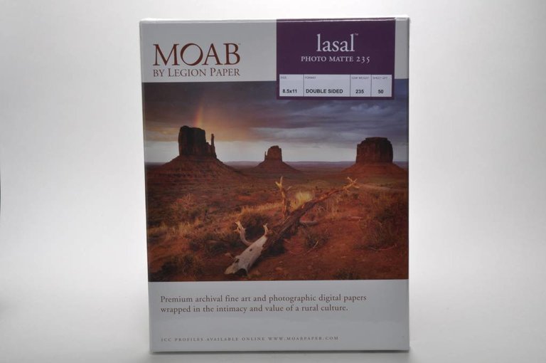 Moab Moab Lasal Photo Matte 235 8.5 x 11 [50 sheets]