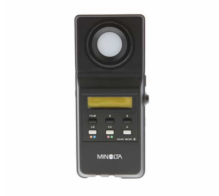 Minolta Minolta Color Meter II includes flash color receptor