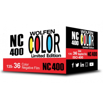 Wolfen Wolfen NC400 36 exposure Color Negative film -short dated