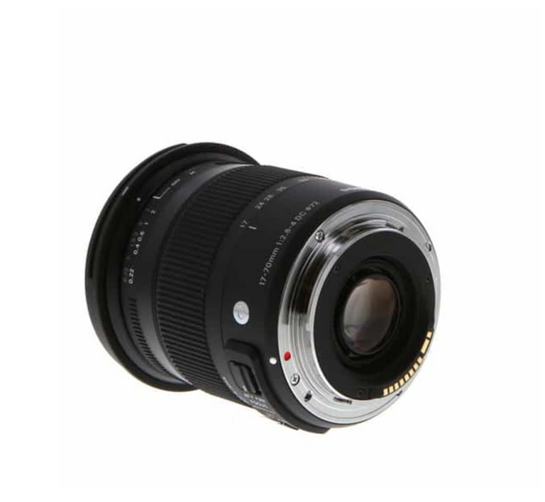 Canon Sigma 17-70mm f/2.8-4 DC Macro OS HSM C (Contemporary) APS-C Lens