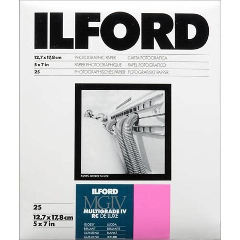 Ilford Ilford 5x7 RC Glossy 25 Sheet