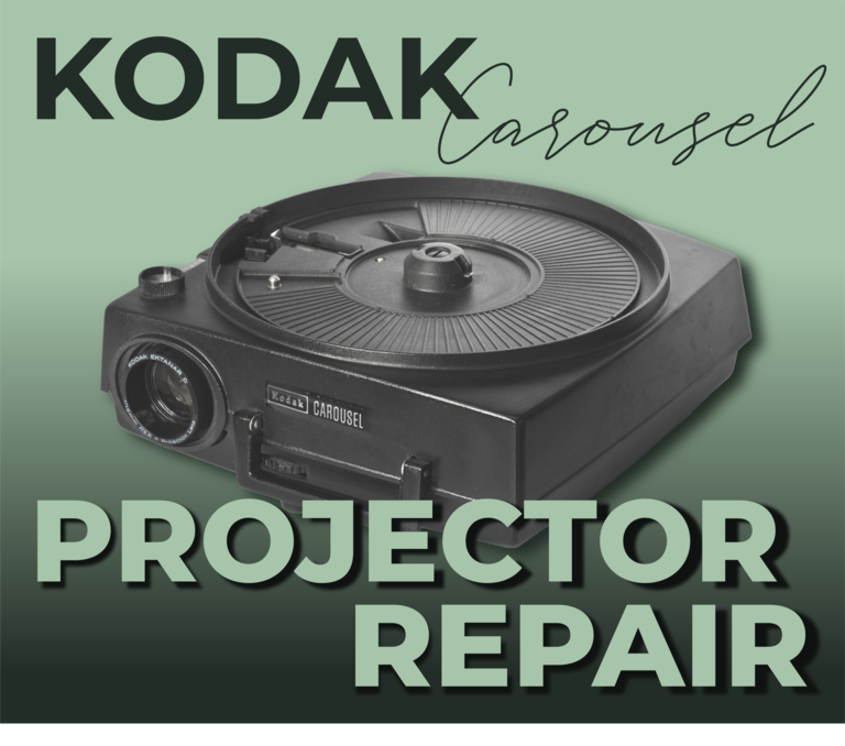 LeZot Kodak Carousel Slide Projector Repair Service