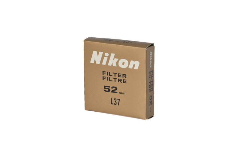 Nikon Nikon L37 Filter 52mm with fiter dish and original box