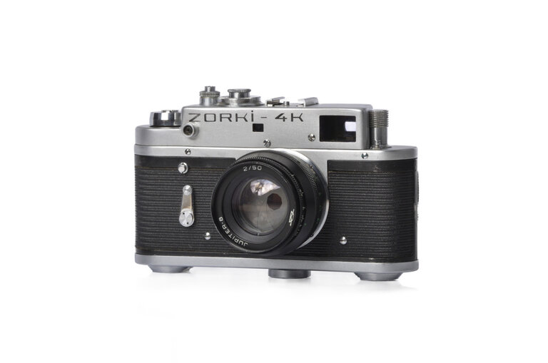 Zorki 4K 35mm Camera With Leather Case
