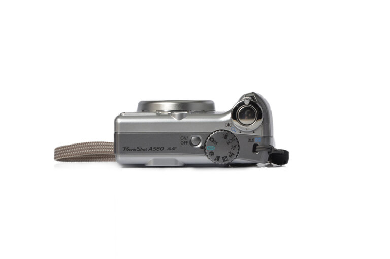 Canon Canon Powershot A560 7.1MP Digital Point and Shoot Camera Kit  w/ Box, Software, Manual, Strap,  etc.