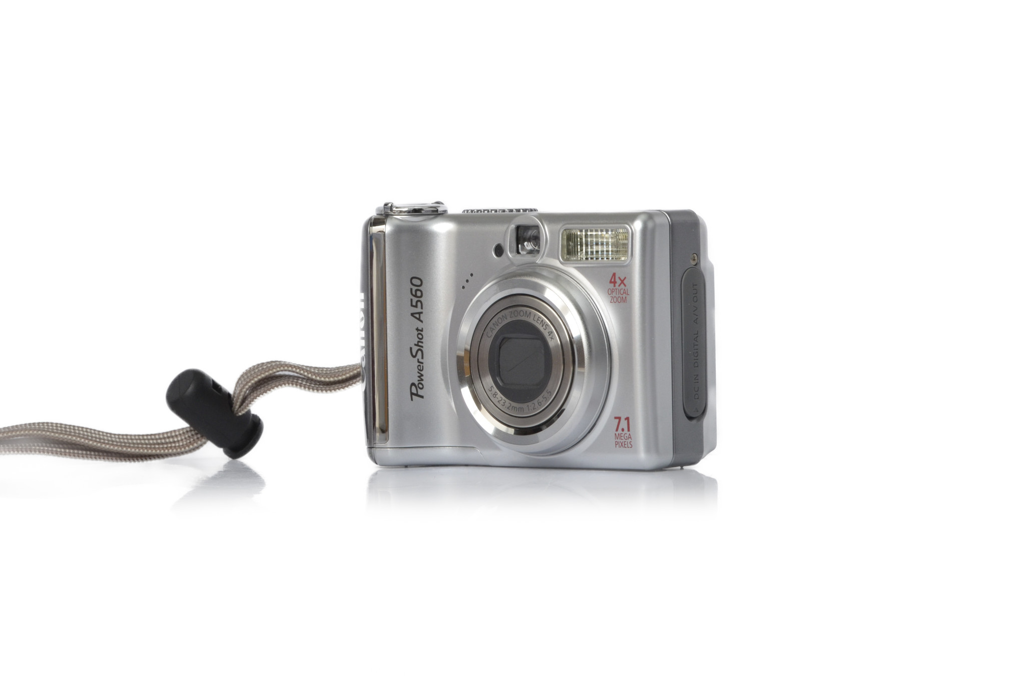 Canon Powershot A560 Kit w/ Box, Charger, Software, Manual
