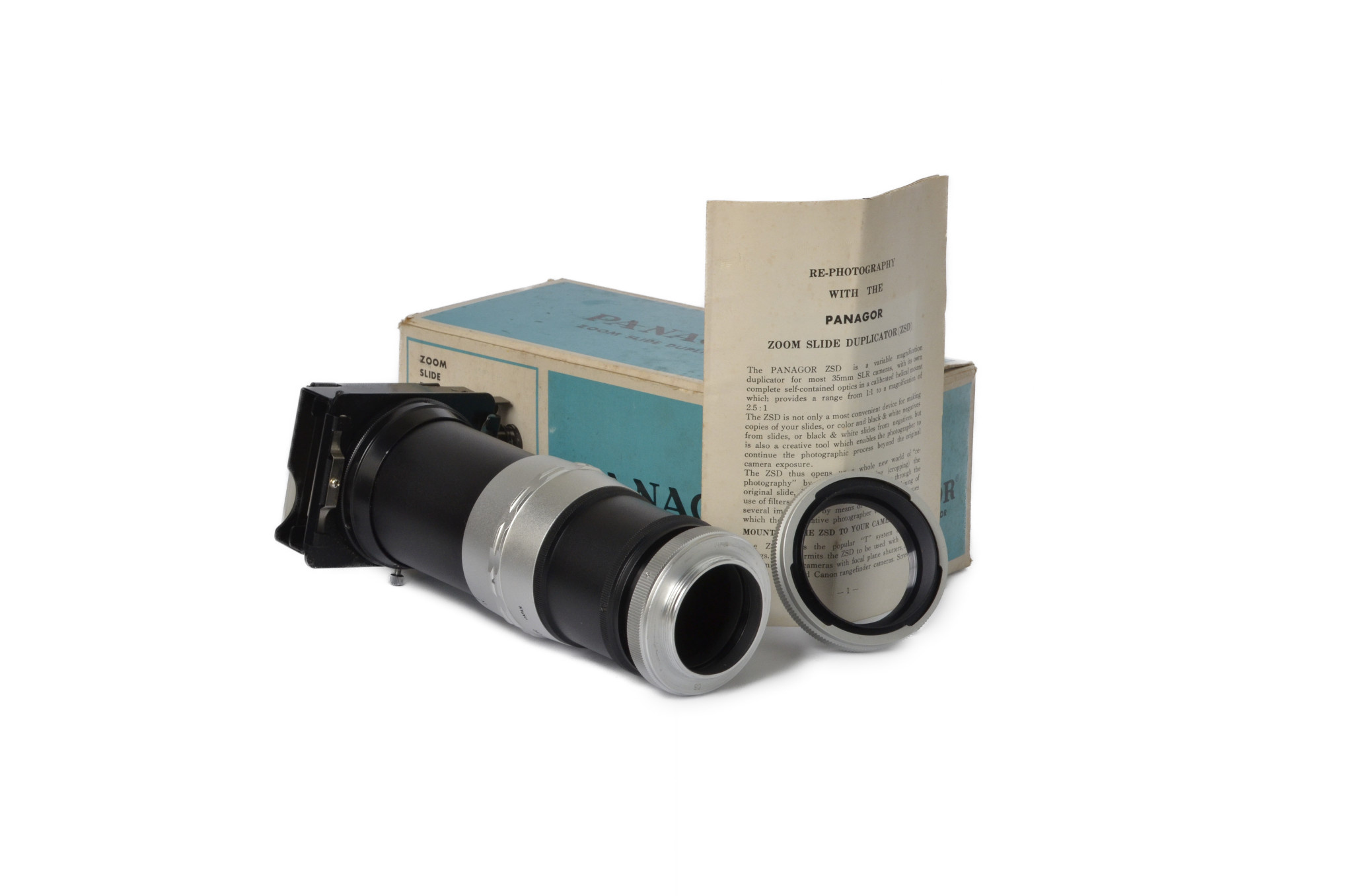 Panagor Zoom Slide Duplicator for 35mm SLR Cameras - LeZot Camera