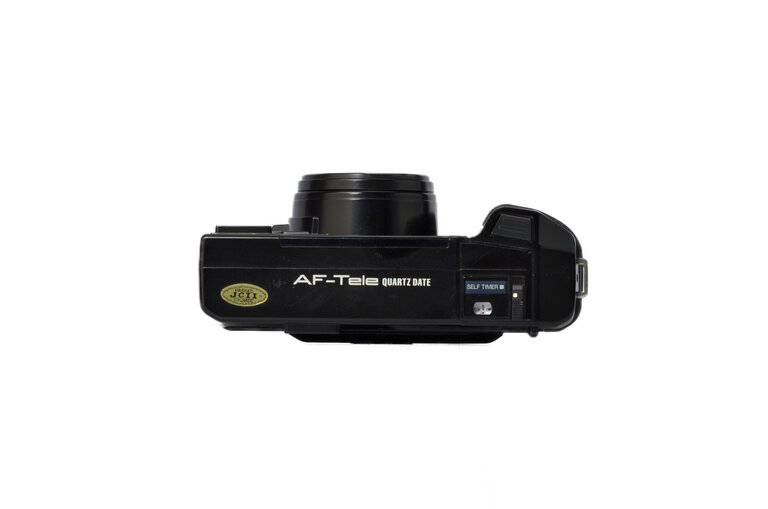 Minolta Minolta AF-Tele Quartz Date Point + Shoot 35mm Film Camera