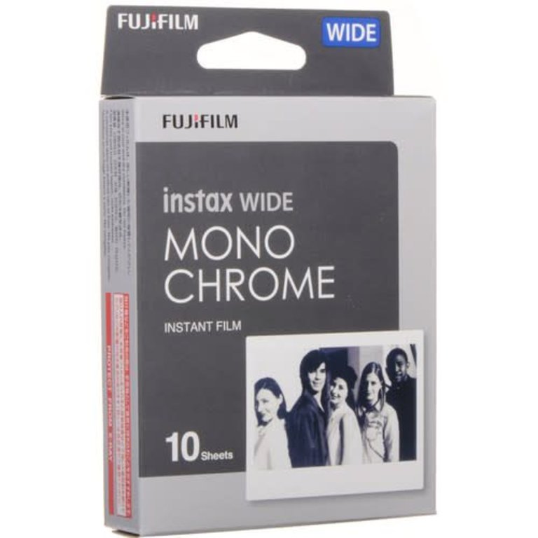 Fujifilm Fujifilm instax WIDE Monochrome Film Pack, 10 Sheets