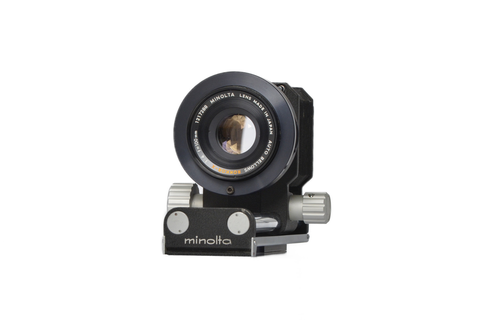 Minolta Minolta Auto-Bellows Rokkor-X 100mm f/4 Macro Bellows Unit Lens