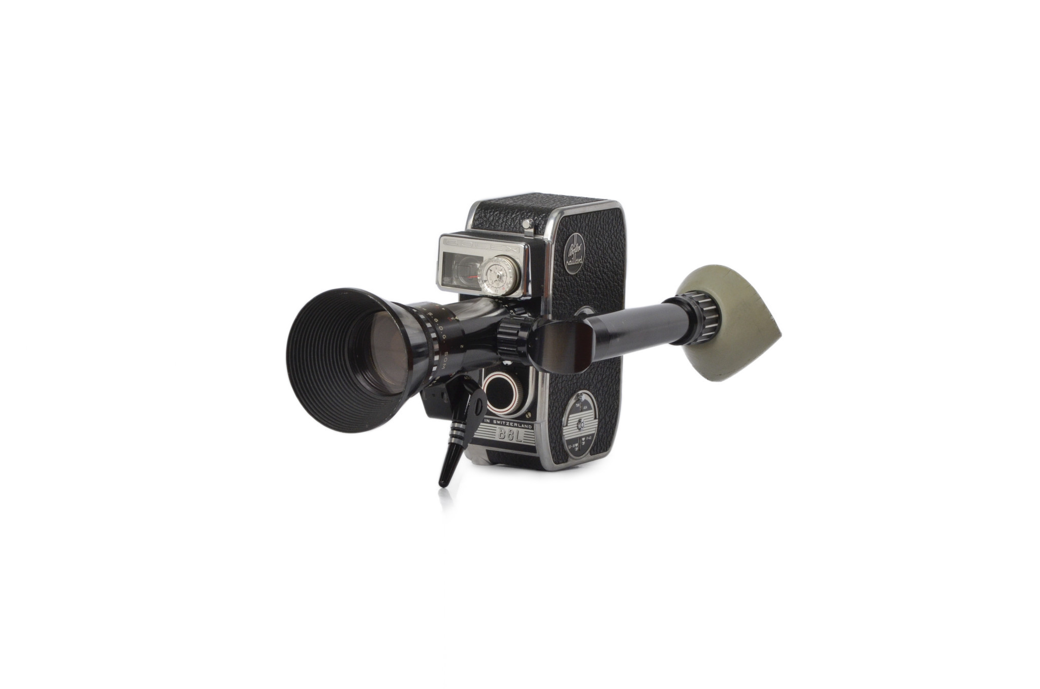 Bolex B8L 8mm Film Camera w/ Pan Cinor Bolex B8L 8mm Film Camera w/ Pan Cinor