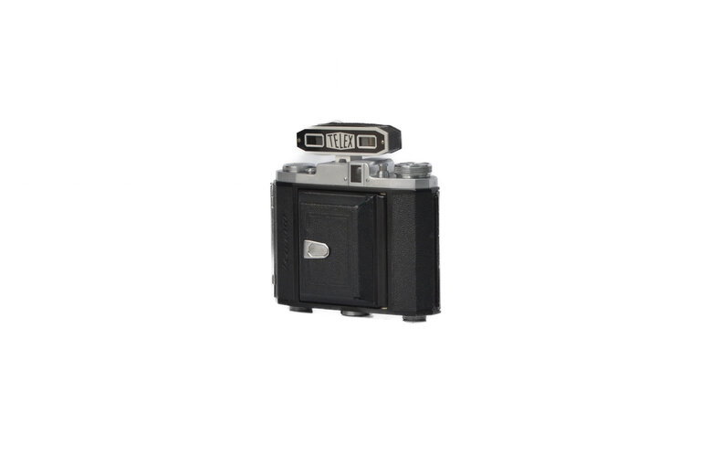 Zenobia C 6x4.5 Medium Format Film Camera w/ Telex External Viewfinder