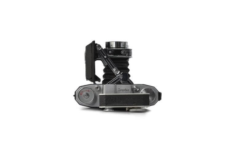 Zenobia C 6x4.5 Medium Format Film Camera w/ Telex External Viewfinder